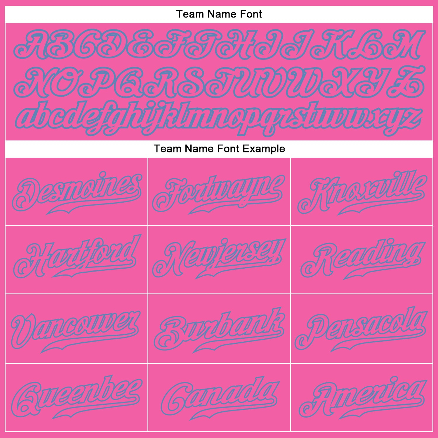 Custom Pink Pink-Light Blue Authentic Baseball Jersey