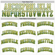 Custom White Green-Gold Authentic Drift Fashion Baseball Jersey