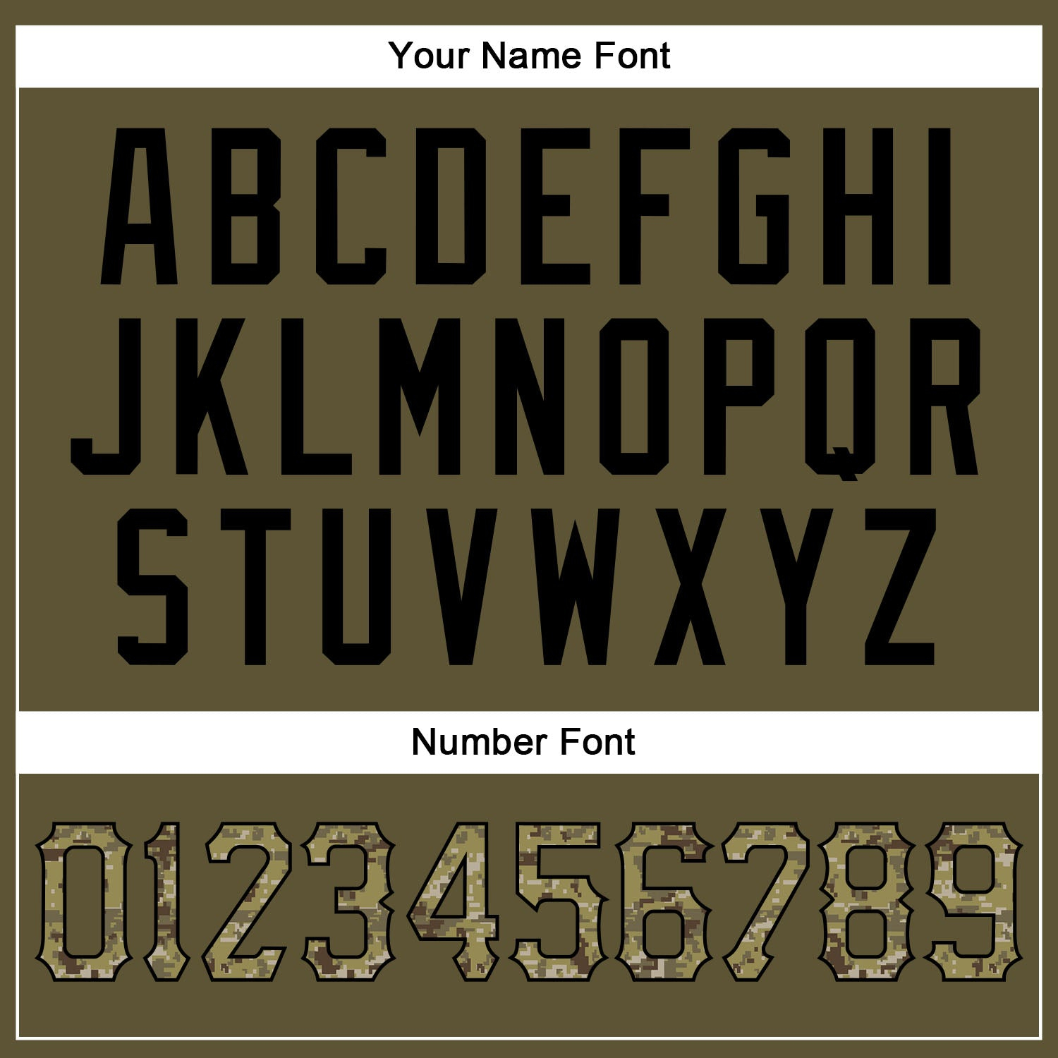 Custom Olive Camo-Black Authentic Salute To Service Baseball Jersey