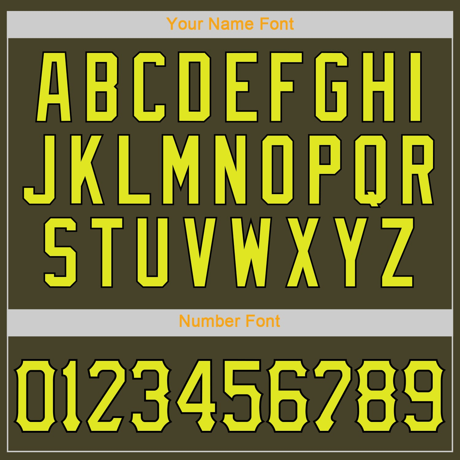 Custom Olive Neon Yellow-Black Authentic Salute To Service Baseball Jersey