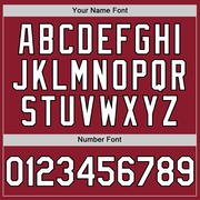 Custom Maroon White-Black Mesh Authentic Throwback Baseball Jersey