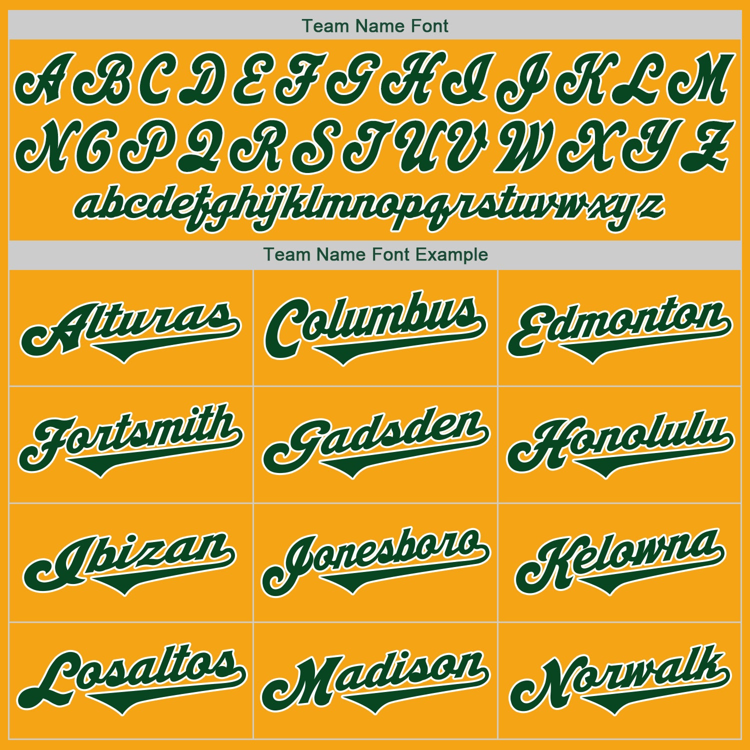 Custom Gold Green-White Authentic Baseball Jersey