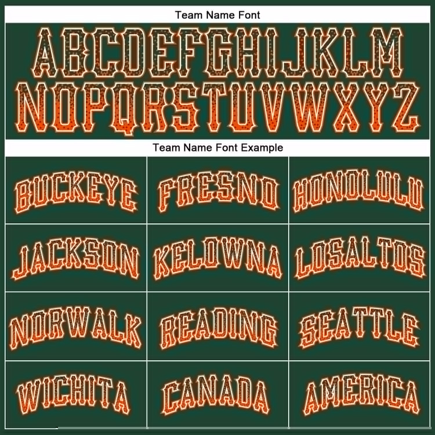 Custom Green Orange-White Authentic Drift Fashion Baseball Jersey