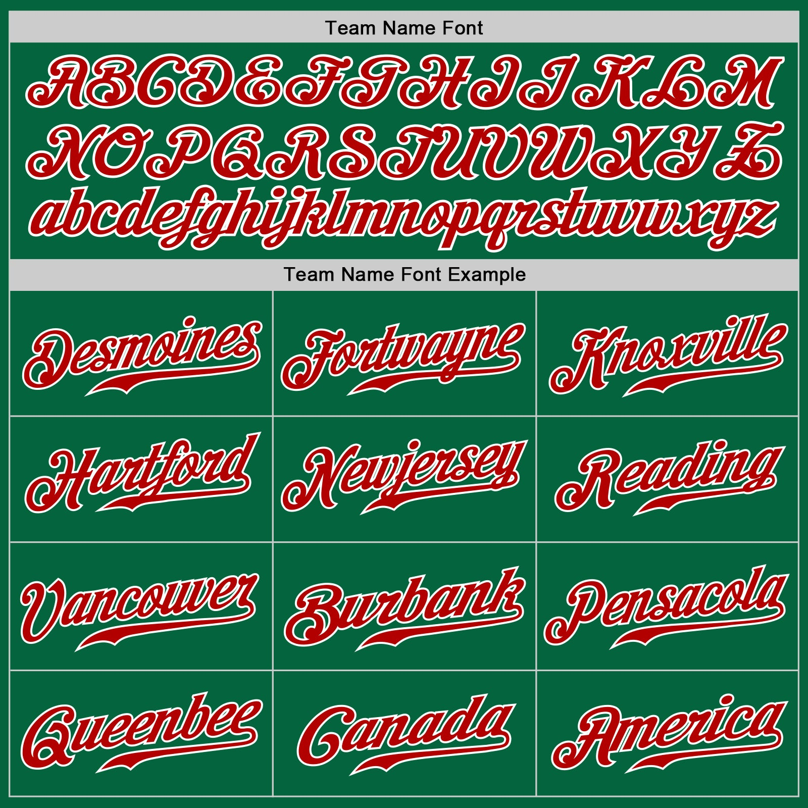 Custom Kelly Green Red-White Authentic Baseball Jersey