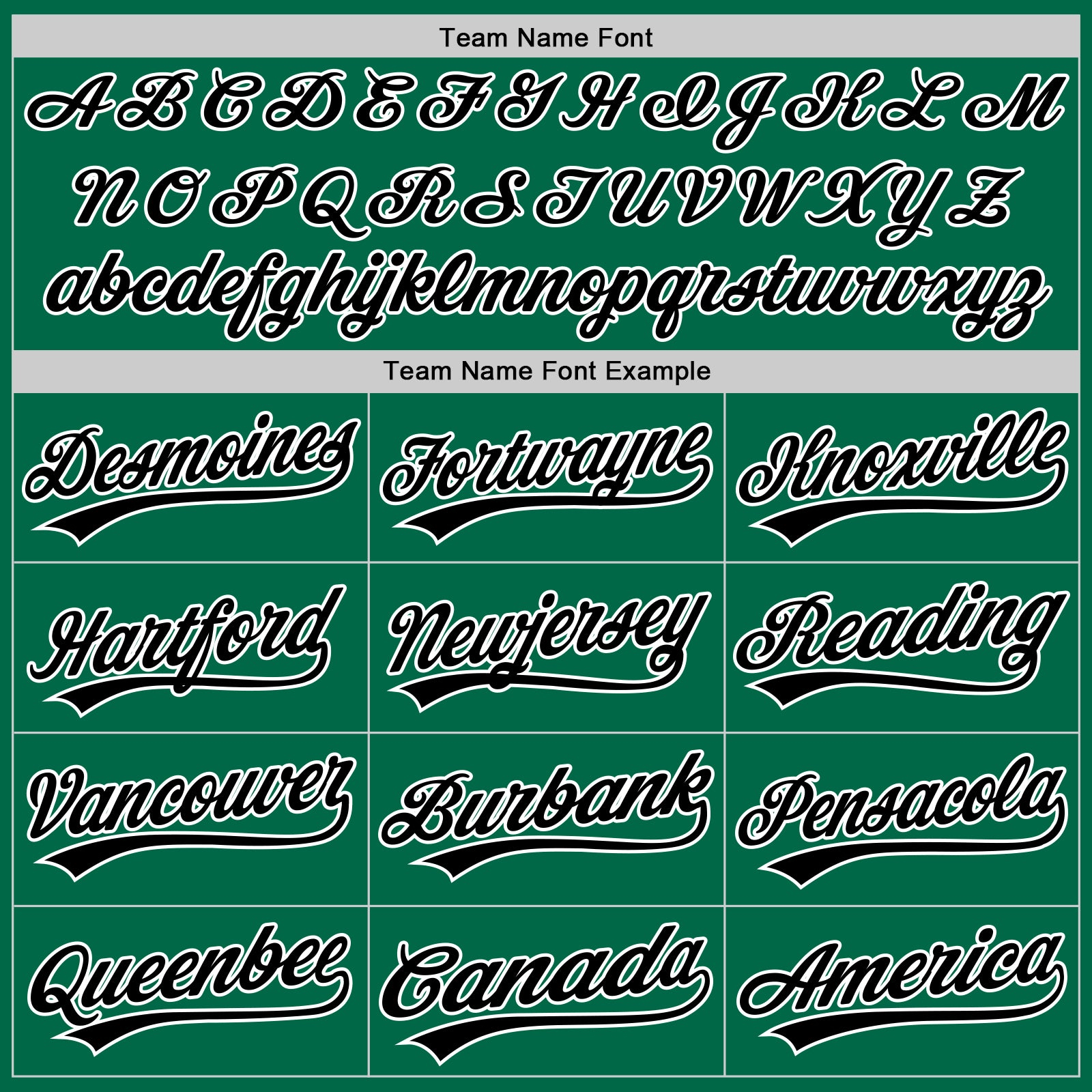 Custom Kelly Green Black-White Authentic Throwback Baseball Jersey