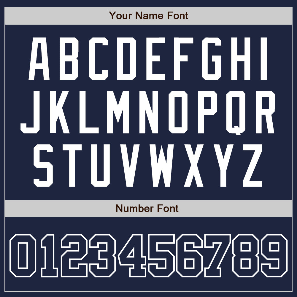 Custom Navy Navy-White Authentic Baseball Jersey