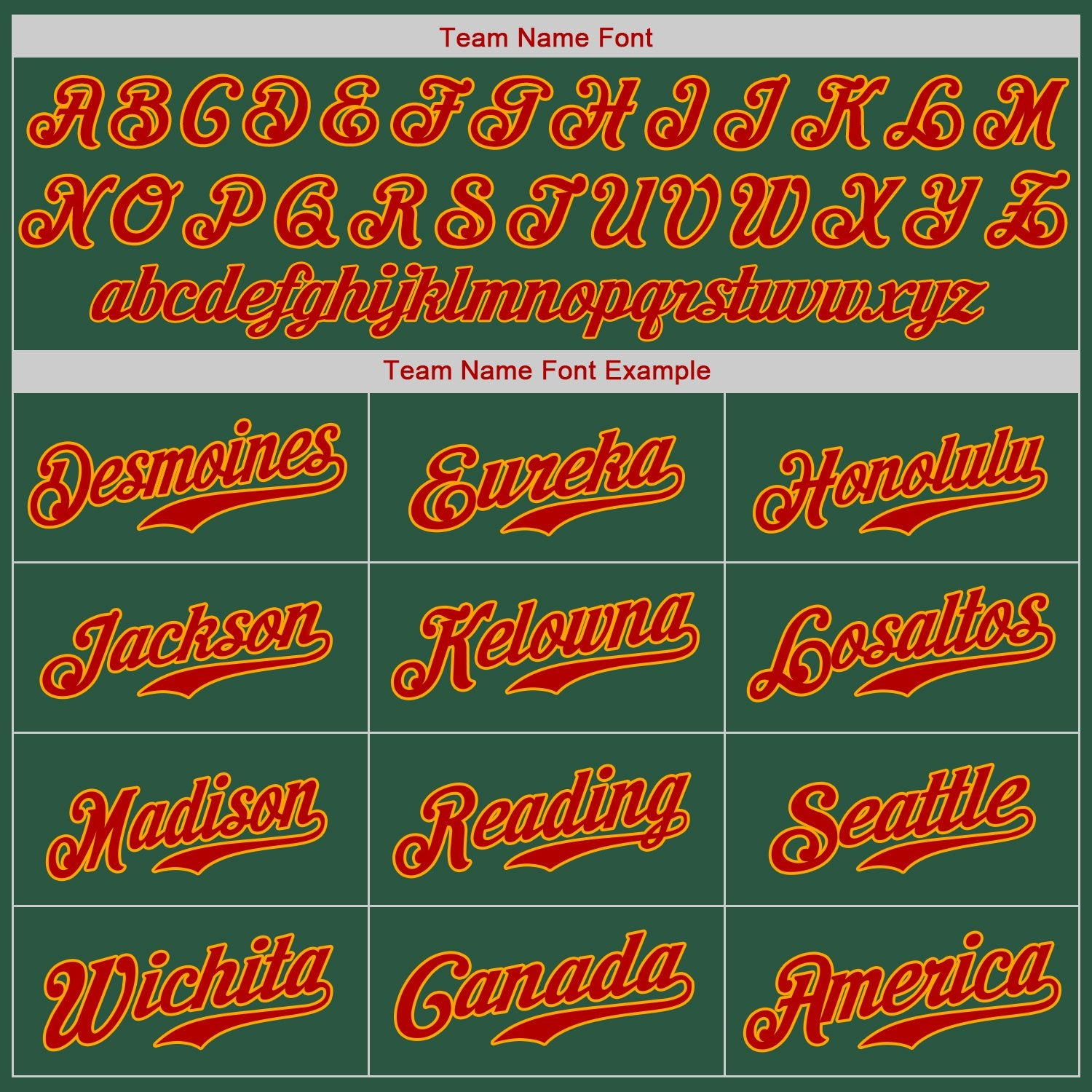 Custom Kelly Green Red-Gold Authentic Baseball Jersey