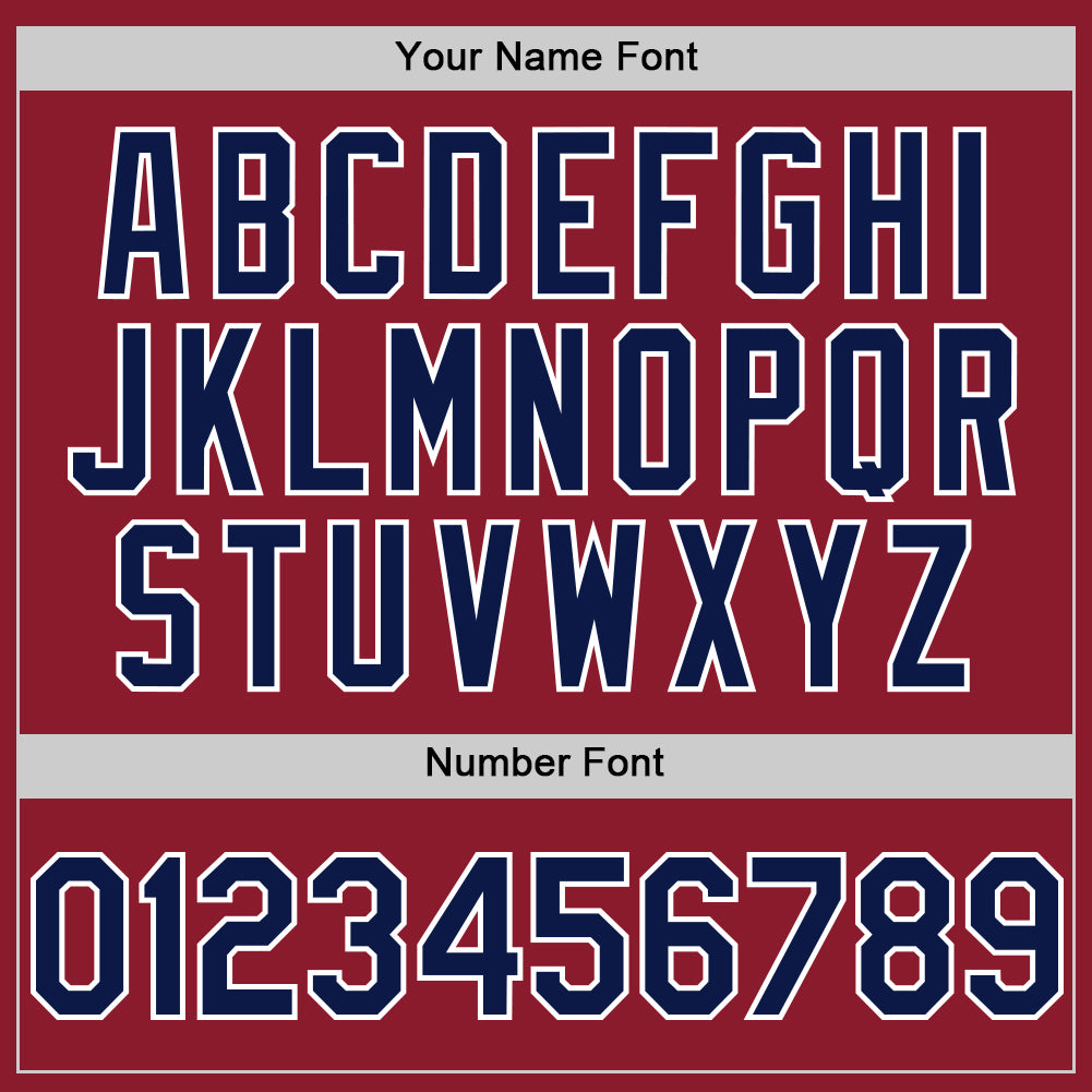 Custom Maroon Navy-White Mesh Authentic Throwback Baseball Jersey