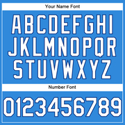 Custom Electric Blue White-Royal Authentic Baseball Jersey