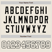 Custom Cream Cream-Black Authentic Baseball Jersey