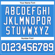 Custom Electric Blue White-Royal Authentic Baseball Jersey