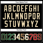 Custom Black Vintage Mexican Flag-City Cream Authentic Baseball Jersey