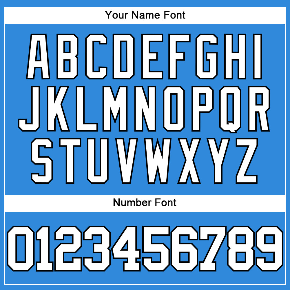 Custom Electric Blue White-Black Authentic Baseball Jersey