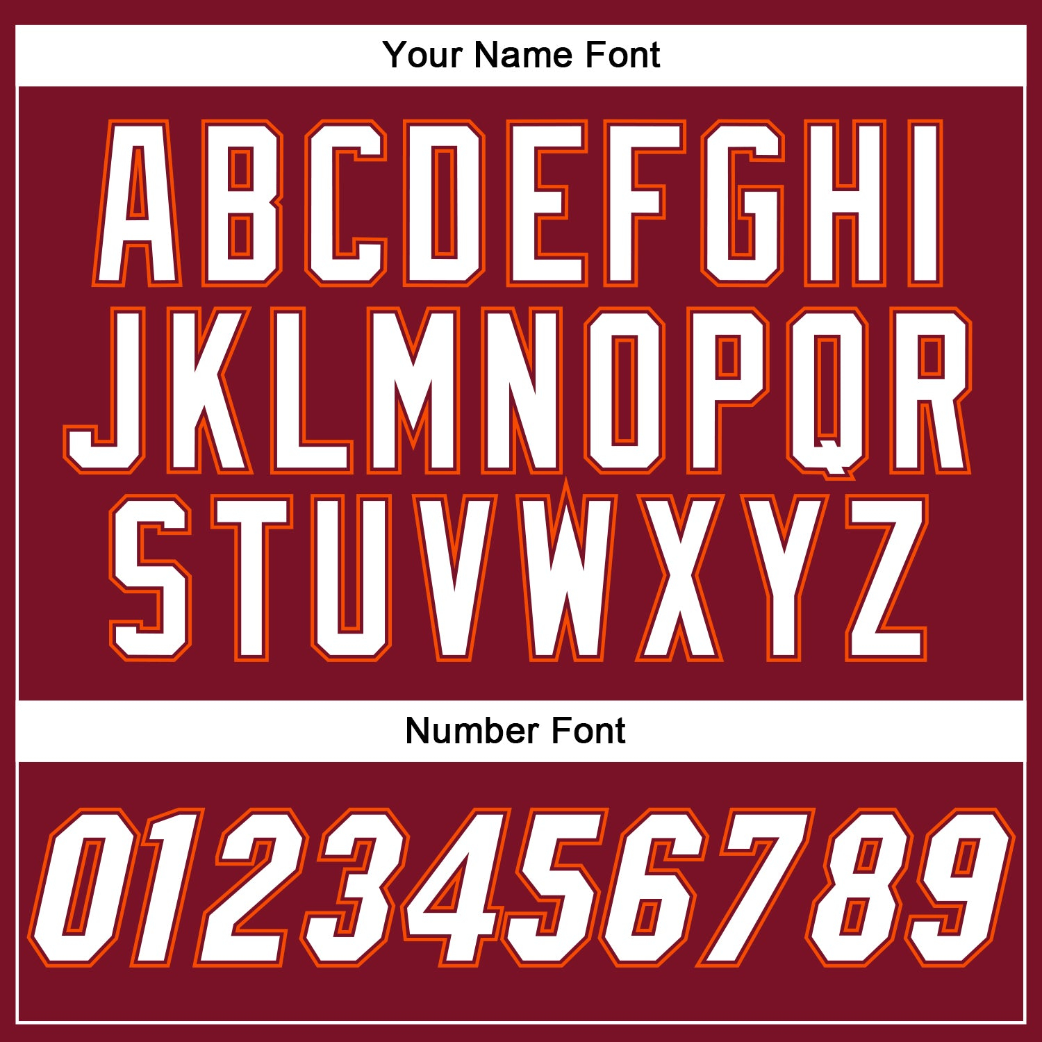 Custom Crimson White-Orange Authentic Baseball Jersey