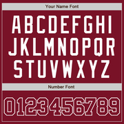 Custom Crimson Crimson-White Authentic Baseball Jersey