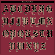 Custom Crimson Black-City Cream Authentic Baseball Jersey