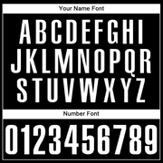 Custom Black White Authentic Baseball Jersey