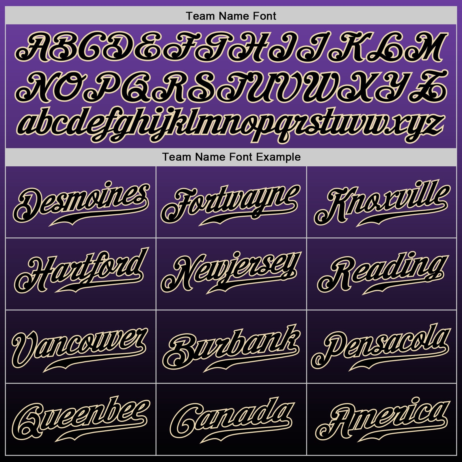 Custom Purple Black-Cream Authentic Fade Fashion Baseball Jersey