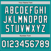 Custom Aqua White Pink-Black Authentic Fade Fashion Baseball Jersey