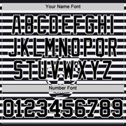 Custom White Black 3D Skull Fashion Authentic Baseball Jersey