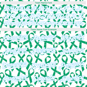 Custom Kelly Green White-Light Blue 3D Pattern Design Breast Cancer Authentic Baseball Jersey