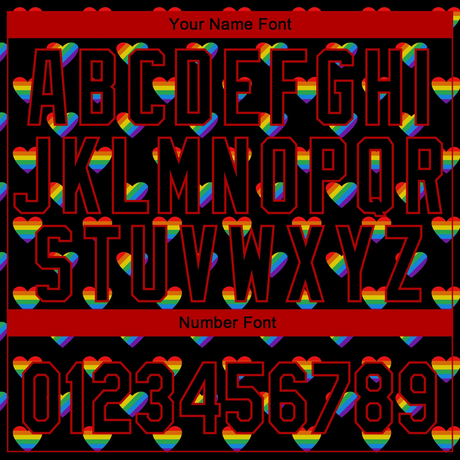 Custom Rainbow For Pride Month Love Is Love LGBT 3D Authentic Baseball Jersey