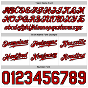 Custom White Red-Black Rainbow Colored Heart For Pride Month Love Is Love LGBT Authentic Baseball Jersey