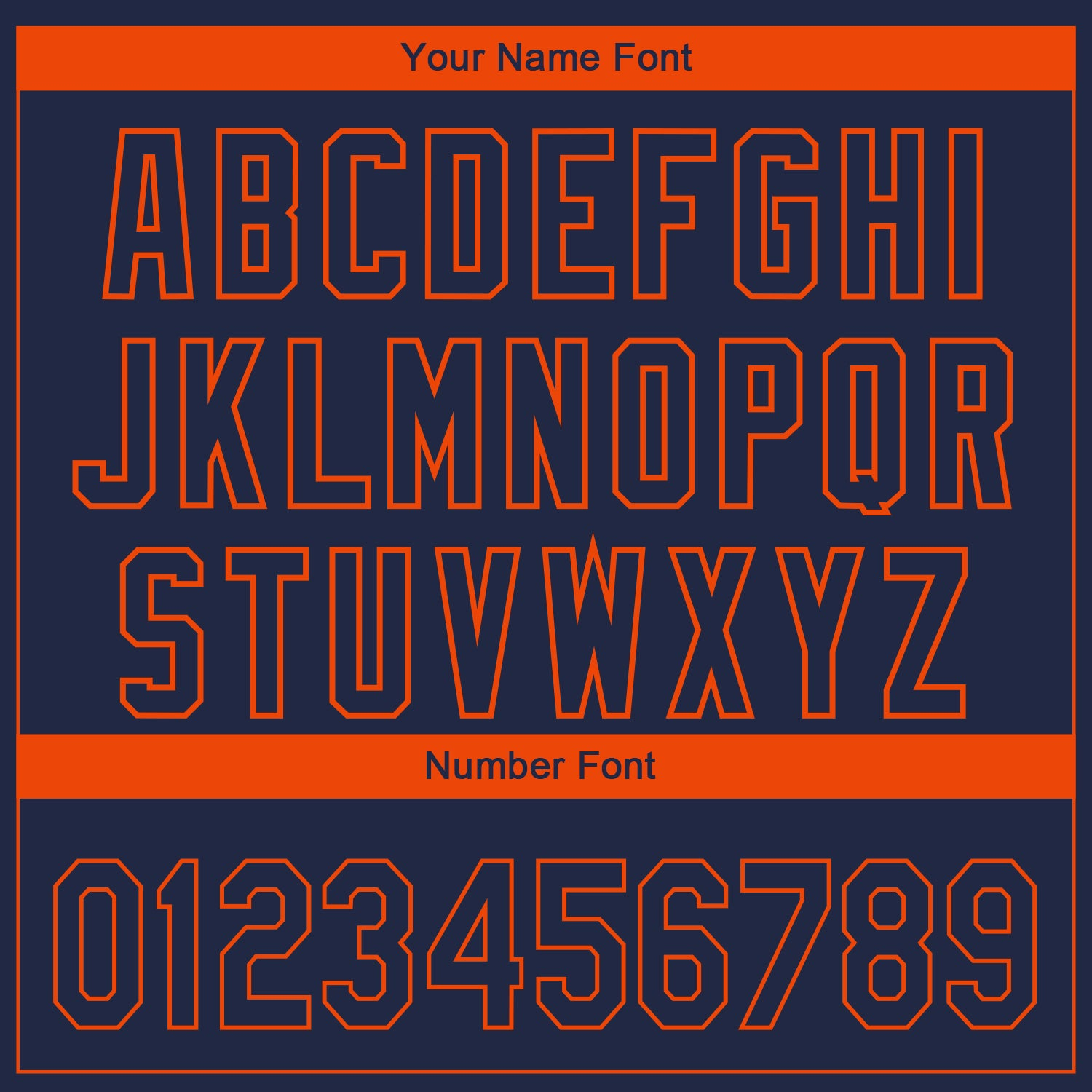 Custom Navy Orange 3D Denver City Edition Fade Fashion Authentic Baseball Jersey