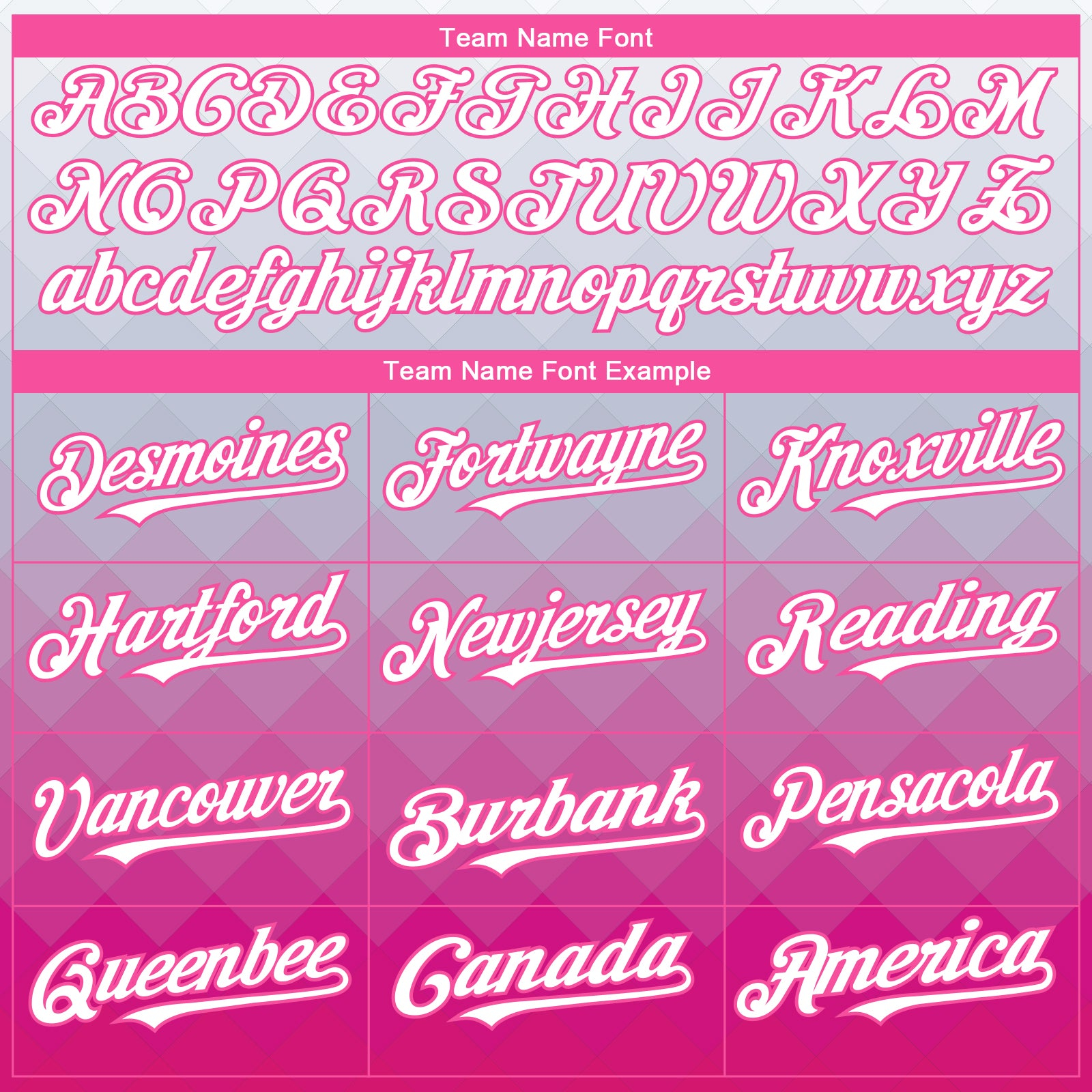 Custom Gray White-Pink 3D Pattern Design Gradient Square Shape Authentic Baseball Jersey