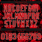 Custom 3D Pattern Halloween Skulls Authentic Baseball Jersey