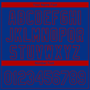 Custom Royal Red 3D Chicago City Edition Fade Fashion Authentic Baseball Jersey