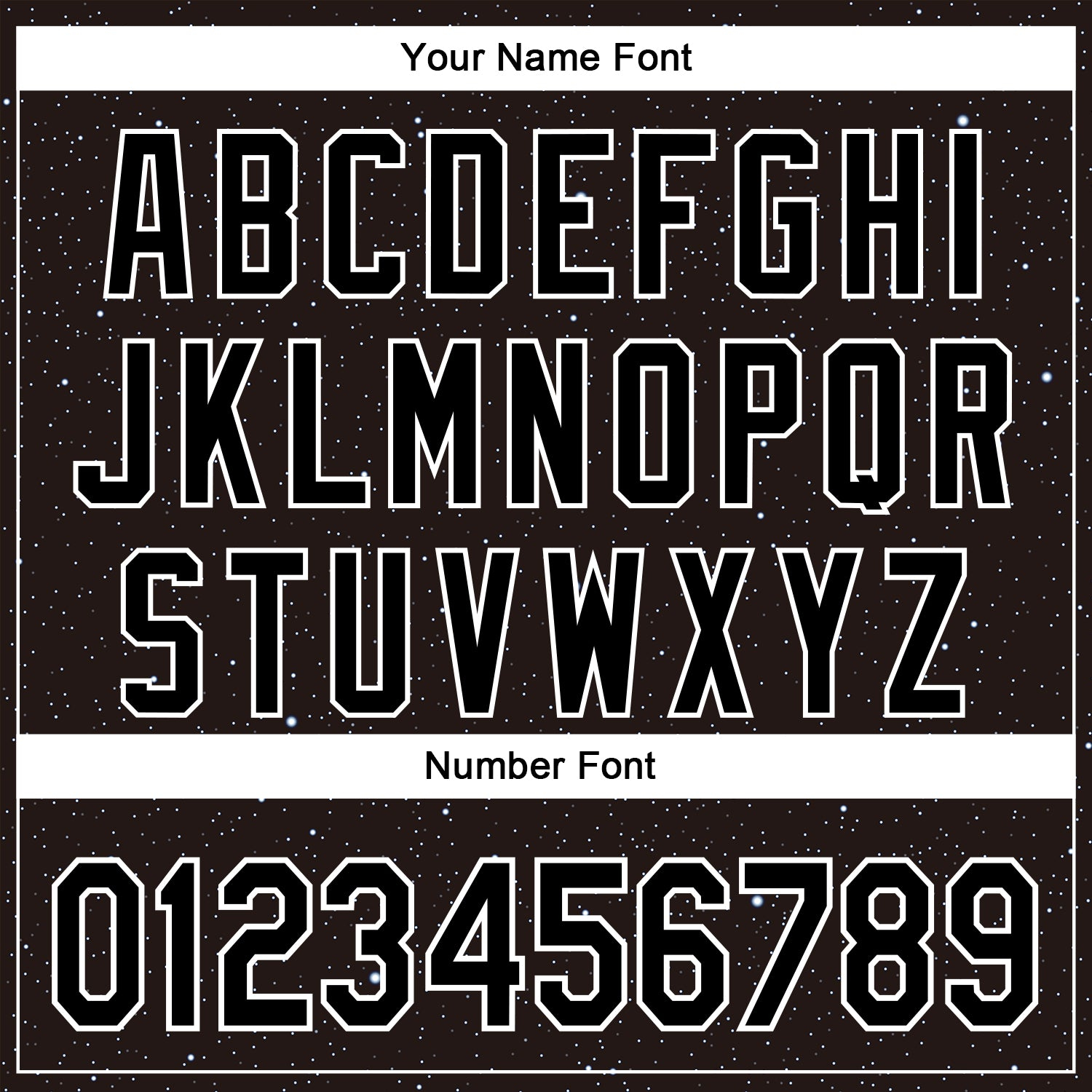 Custom Black White 3D Pattern Design Starry Sky Authentic Baseball Jersey