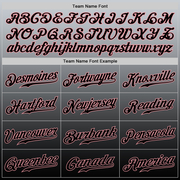Custom Gray Black-Medium Pink Authentic Fade Fashion Baseball Jersey