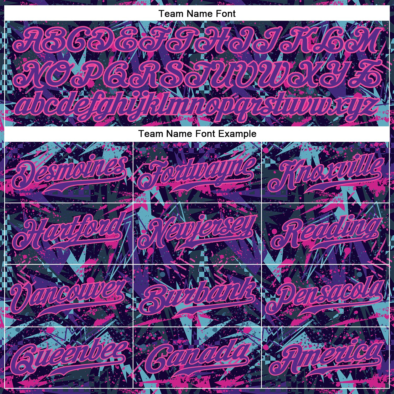Custom Graffiti Pattern Purple-Pink 3D Creative Geometric Figures And Dots Authentic Baseball Jersey