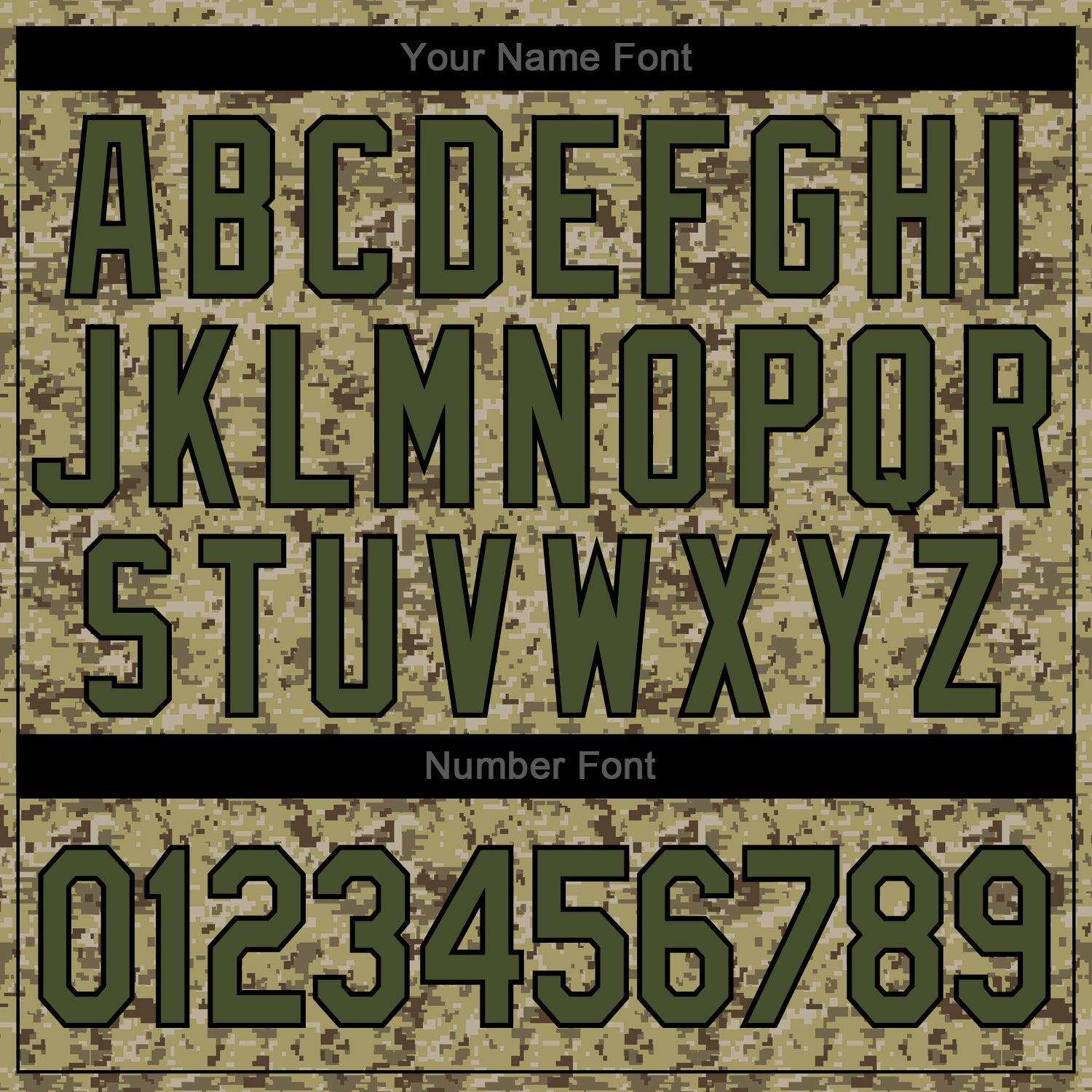 Custom Camo Olive-Black Authentic Salute To Service Baseball Jersey