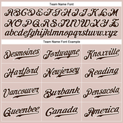 Custom Camo Brown-White Authentic Salute To Service Baseball Jersey