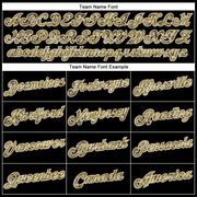 Custom Black Camo-City Cream Authentic American Flag Fashion Baseball Jersey