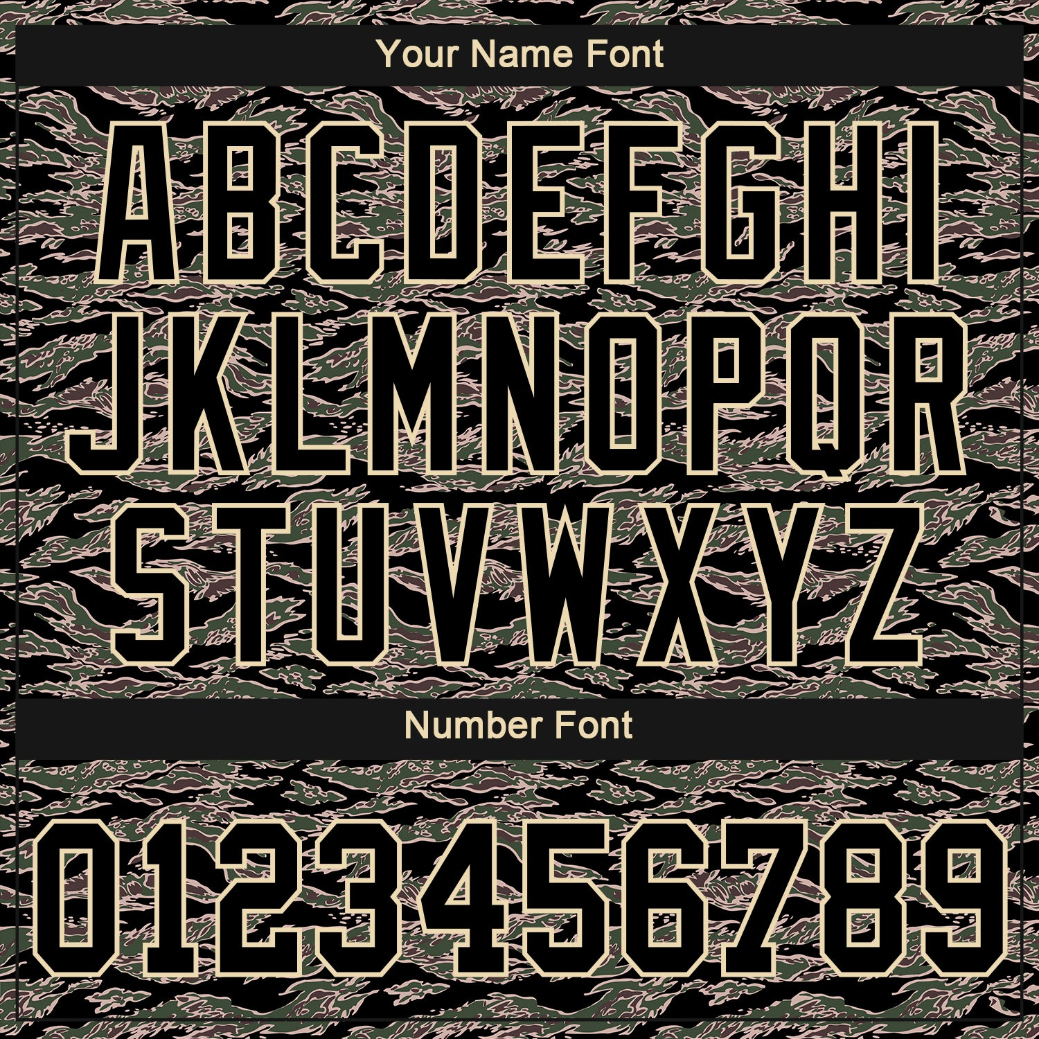 Custom Camo Black-Cream Authentic Salute To Service Baseball Jersey