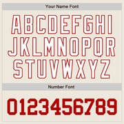 Custom Cream White-Navy Authentic Split Fashion Baseball Jersey