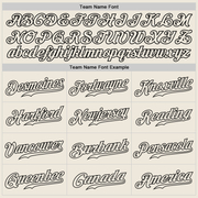 Custom Crimson Cream-Black Authentic Split Fashion Baseball Jersey