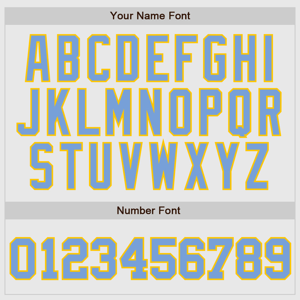 Custom White Light Blue Pinstripe Light Blue-Gold Authentic Raglan Sleeves Baseball Jersey