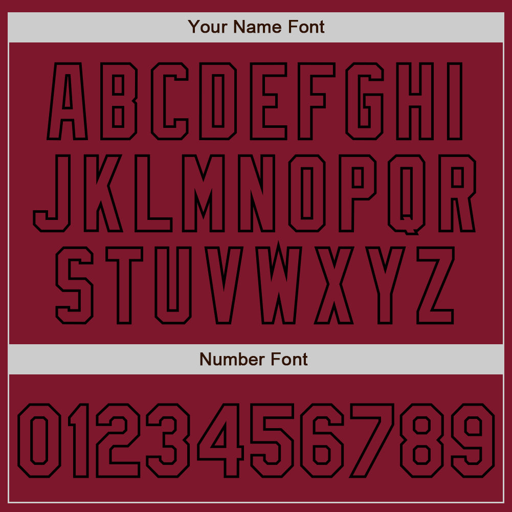 Custom White Crimson-Black Authentic Split Fashion Baseball Jersey