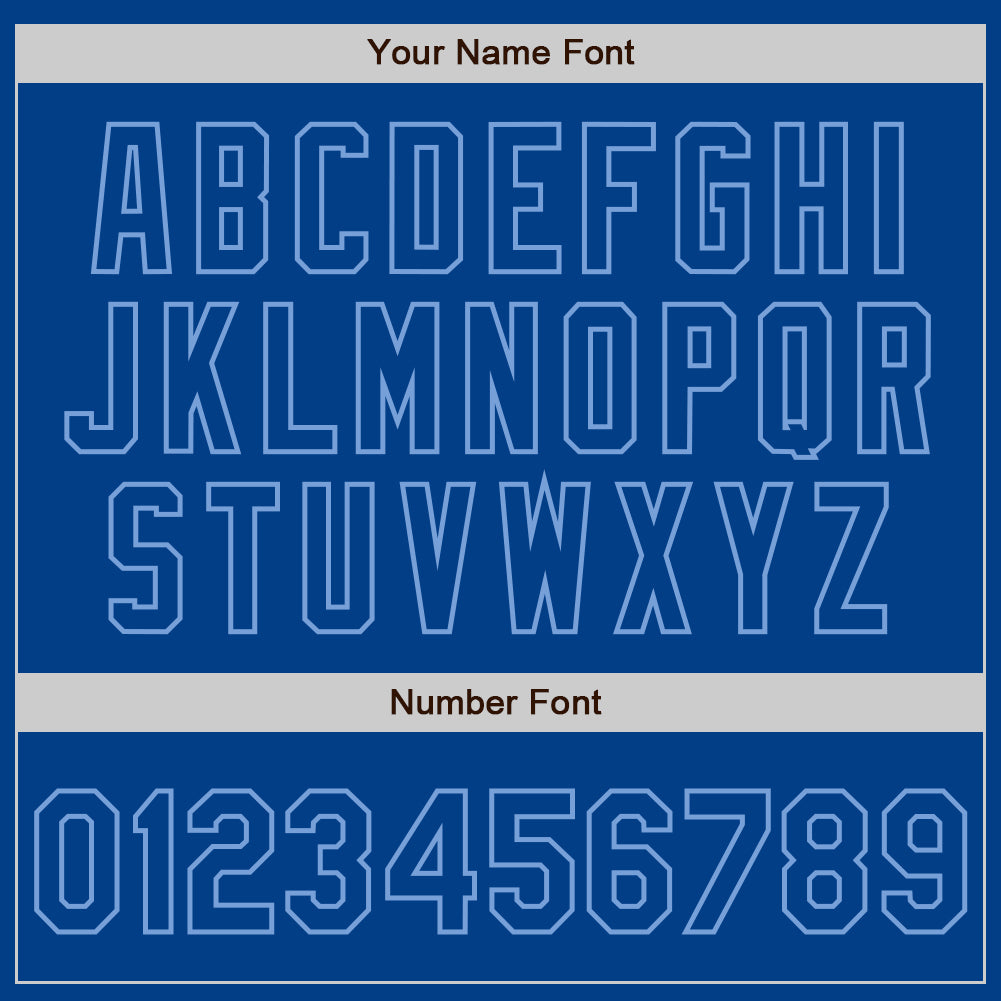 Custom White Royal-Light Blue Authentic Split Fashion Baseball Jersey