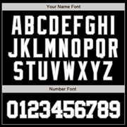 Custom Black White-Royal Authentic Split Fashion Baseball Jersey