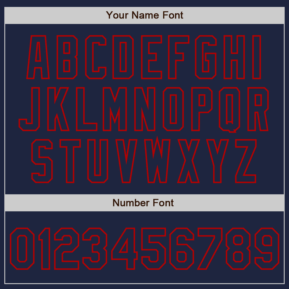 Custom White Navy-Red Authentic Split Fashion Baseball Jersey