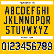 Custom Gold Navy-White Authentic Sleeveless Baseball Jersey