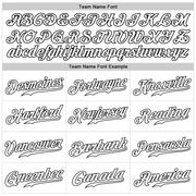 Custom White White-Black Authentic Sleeveless Baseball Jersey