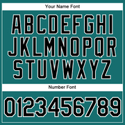 Custom Aqua Black-White Authentic Sleeveless Baseball Jersey