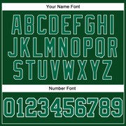 Custom Green Kelly Green-White Authentic Sleeveless Baseball Jersey