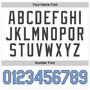 Custom Women's White Light Blue-Steel Gray V-Neck Cropped Baseball Jersey